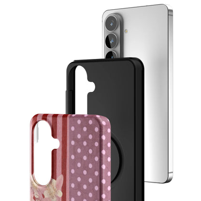 Rose-Polka-samsung-case-Galaxy S26 Plus-3