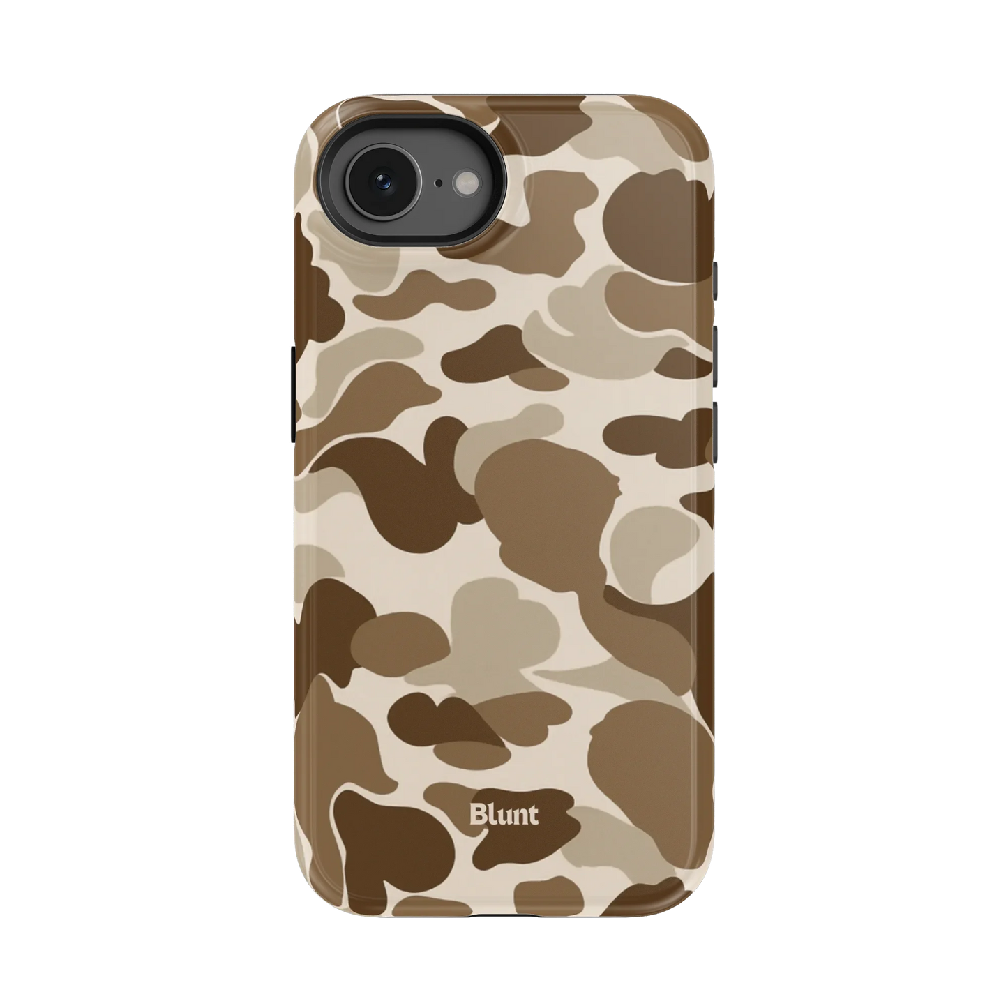 Brown Camo iPhone Case