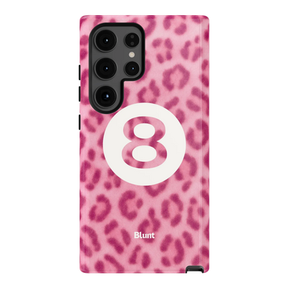 Pink Cheetah Magic 8 Samsung Case
