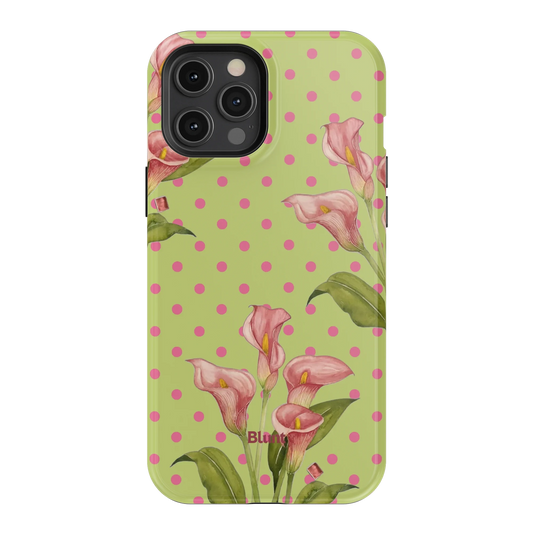 Matcha Bloom iPhone Case