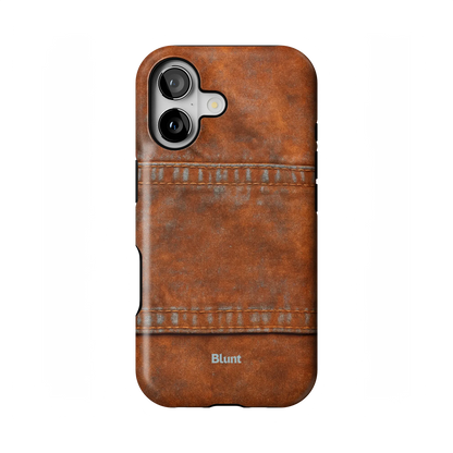Chocolate Denim iPhone Case