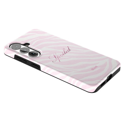Spoiled-Pink-Zebra-samsung-case-Galaxy S26 Plus-2