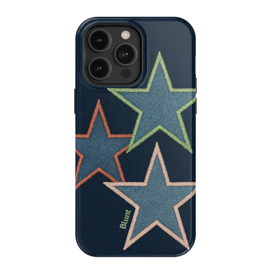 Neon Stars iPhone Case