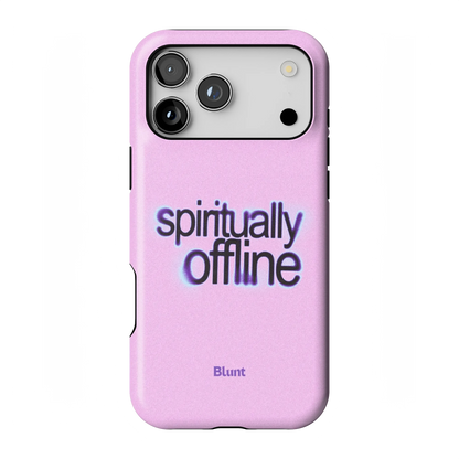 Spiritually Offline iPhone Case