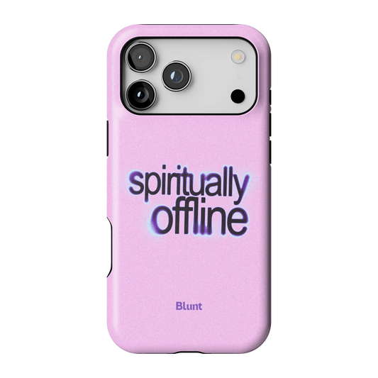 Spiritually Offline iPhone Case