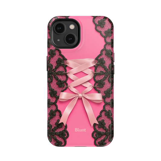 Pink Corset iPhone Case