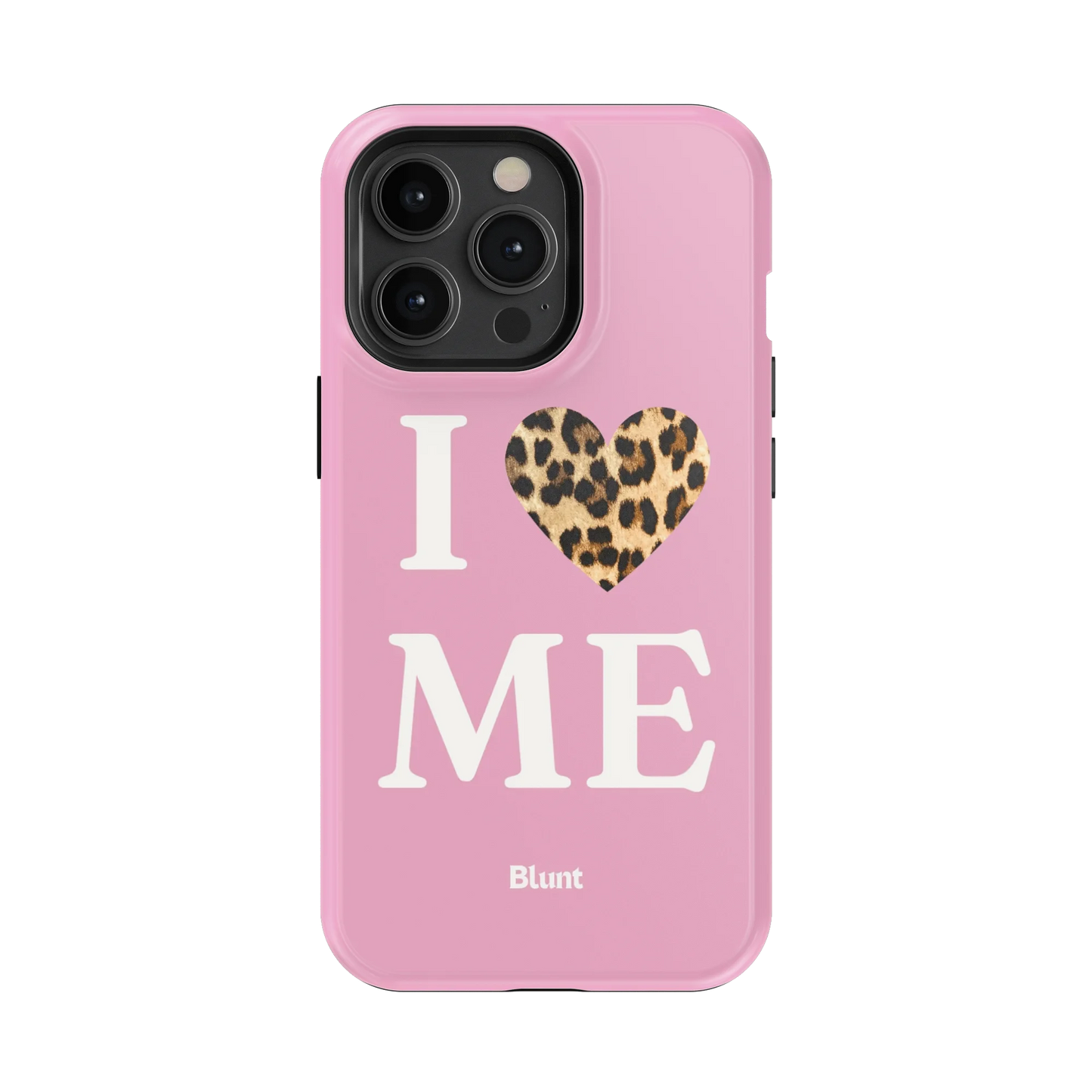 Pink I Love Me iPhone Case