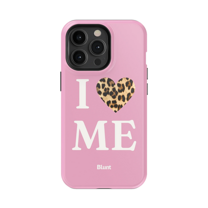 Pink I Love Me iPhone Case