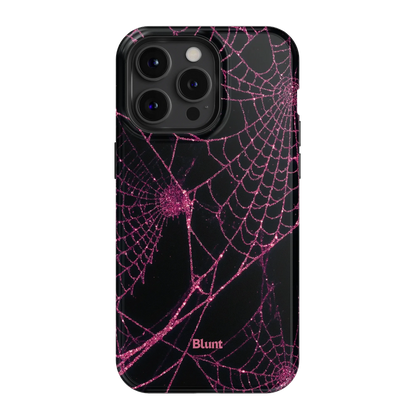 Pink Web iPhone Case