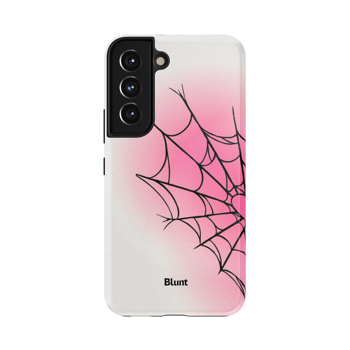 White Pink Web Samsung Case