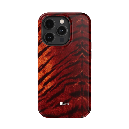 Amber Flame iPhone Case