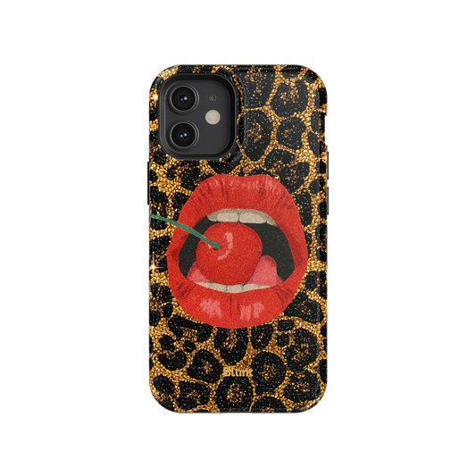 Cherry Lips iPhone Case