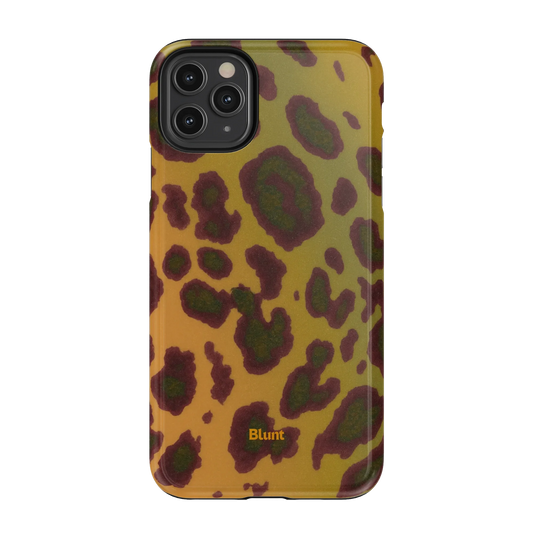 Cranberry Cheetah iPhone Case