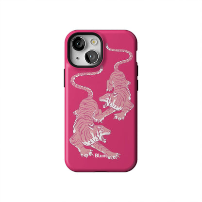 Pink-Strikes-iphone-case-iPhone 13 Mini-1