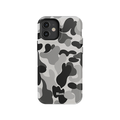 Grey Camo iPhone Case