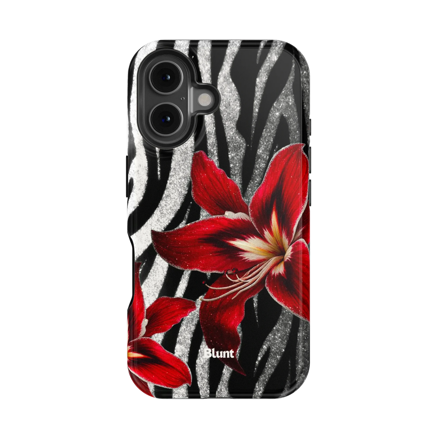 Zebra Rouge iPhone Case