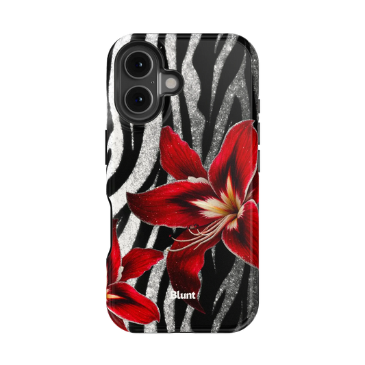 Zebra Rouge iPhone Case