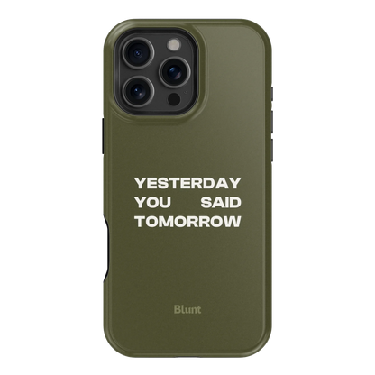 No Excuses iPhone Case