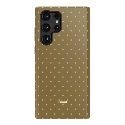 Olive Dot Samsung Case