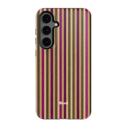 Pecan Stripe Samsung Case