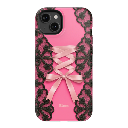 Pink Corset iPhone Case