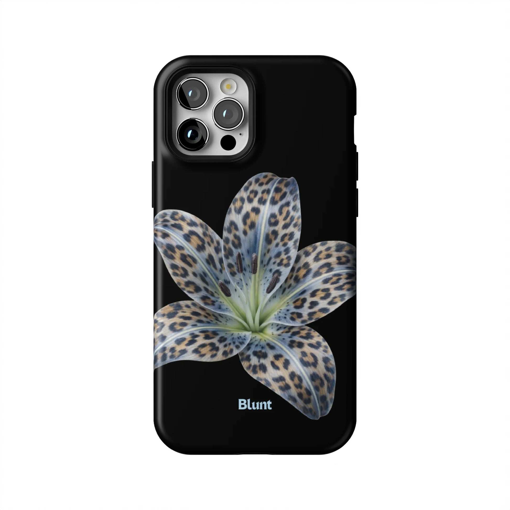 Blue-Leopard-Bloom-iphone-case-iPhone 12 Pro-1