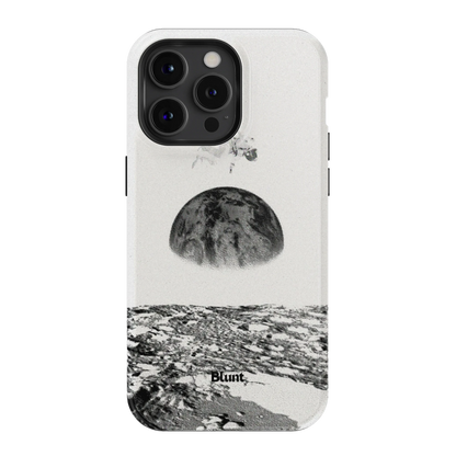 Static Moon iPhone Case