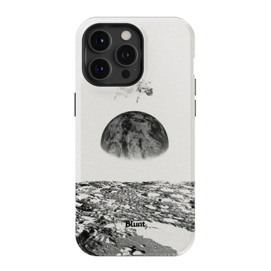 Static Moon iPhone Case