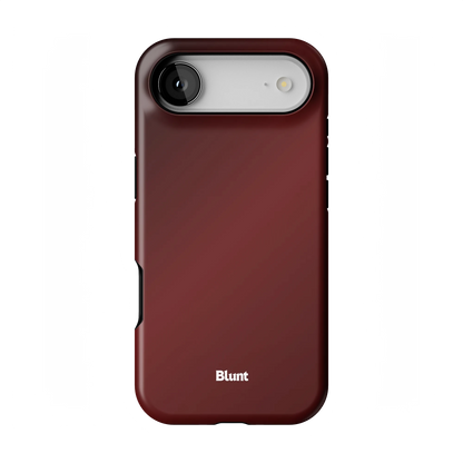 Oxblood iPhone Case