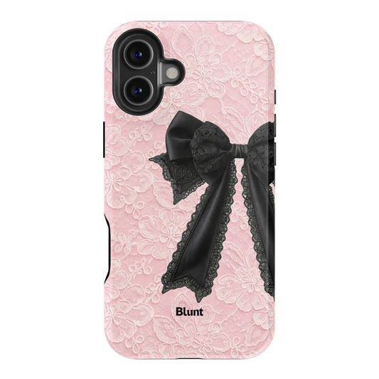 Blushed Bow iPhone Case