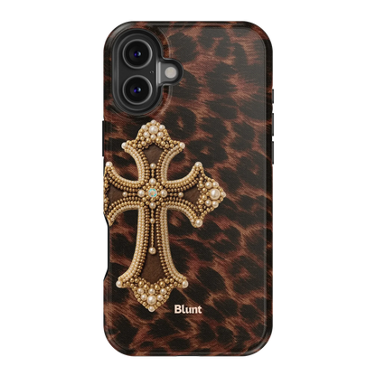 Bedazzled Cross iPhone Case