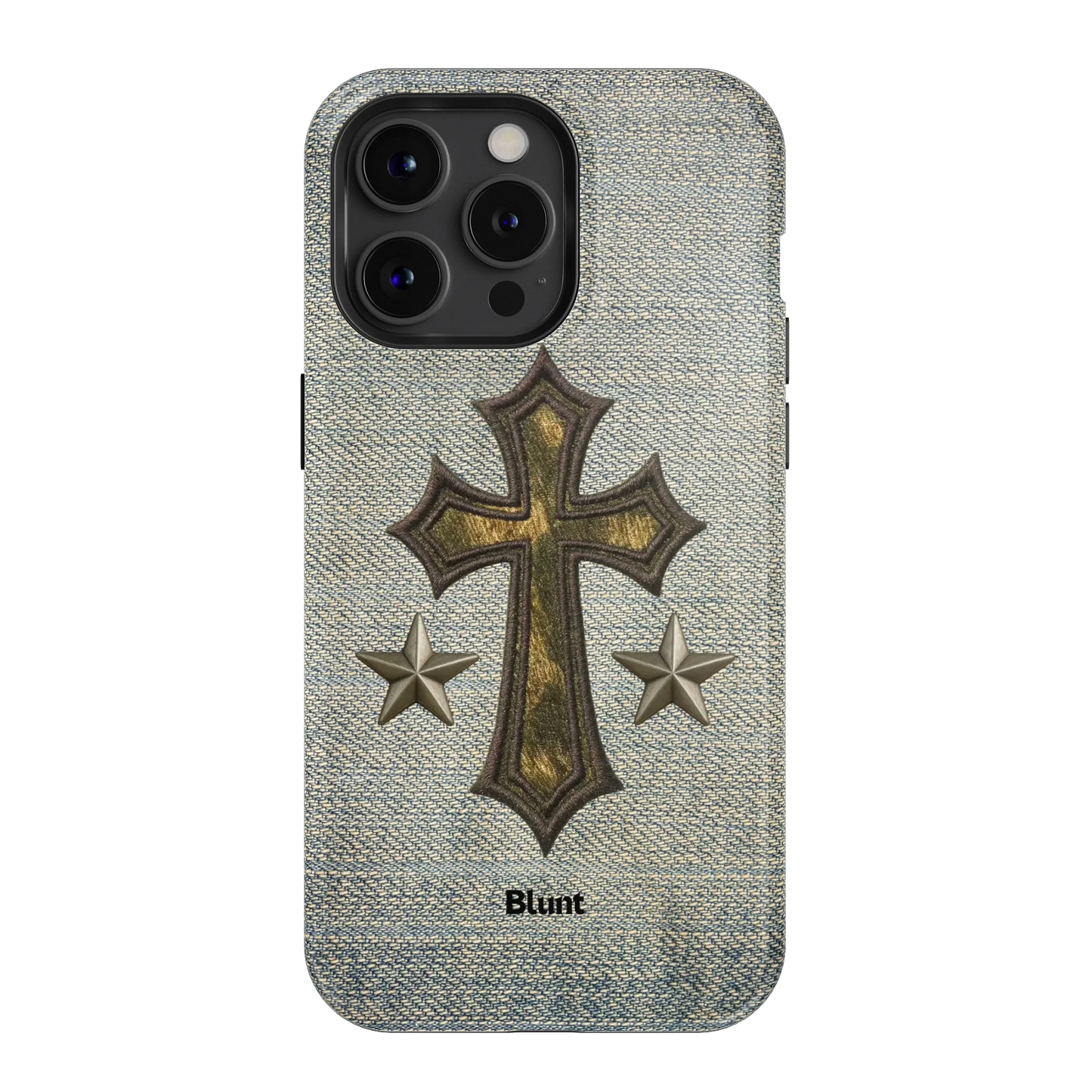 Denim Faith iPhone Case