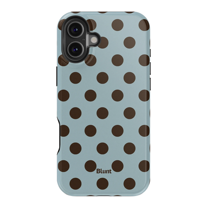 Seafoam Dot iPhone Case