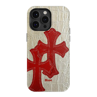Crimson Creed iPhone Case