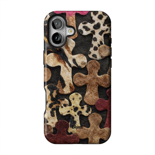 Patched-Saint-iphone-case-iPhone 16 Plus-1