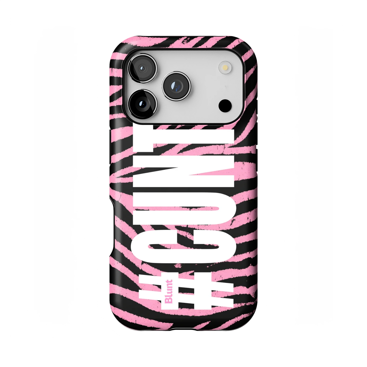 CXNT Pink Zebra iPhone Case