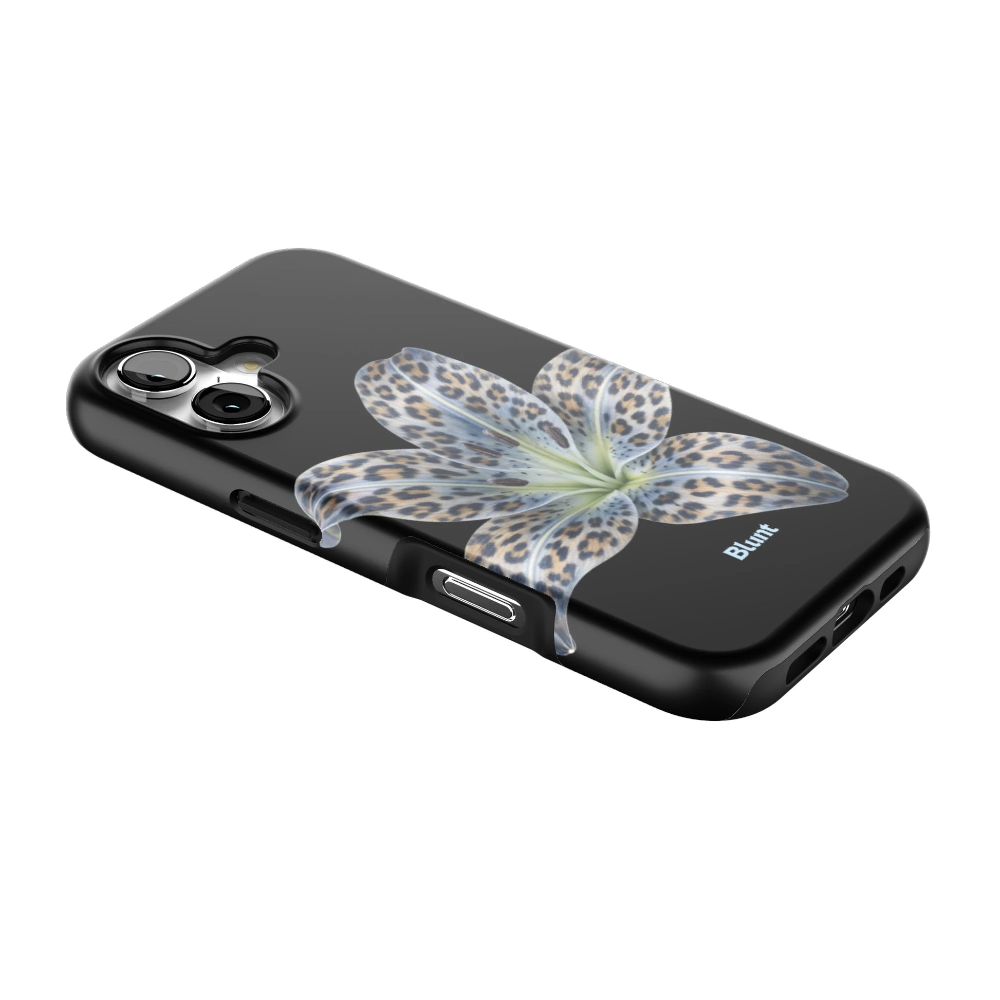 Blue-Leopard-Bloom-iphone-case-iPhone 17-2