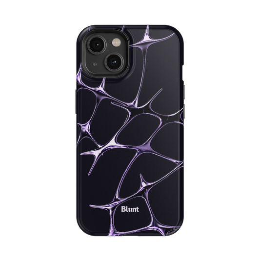 Violet Web iPhone Case