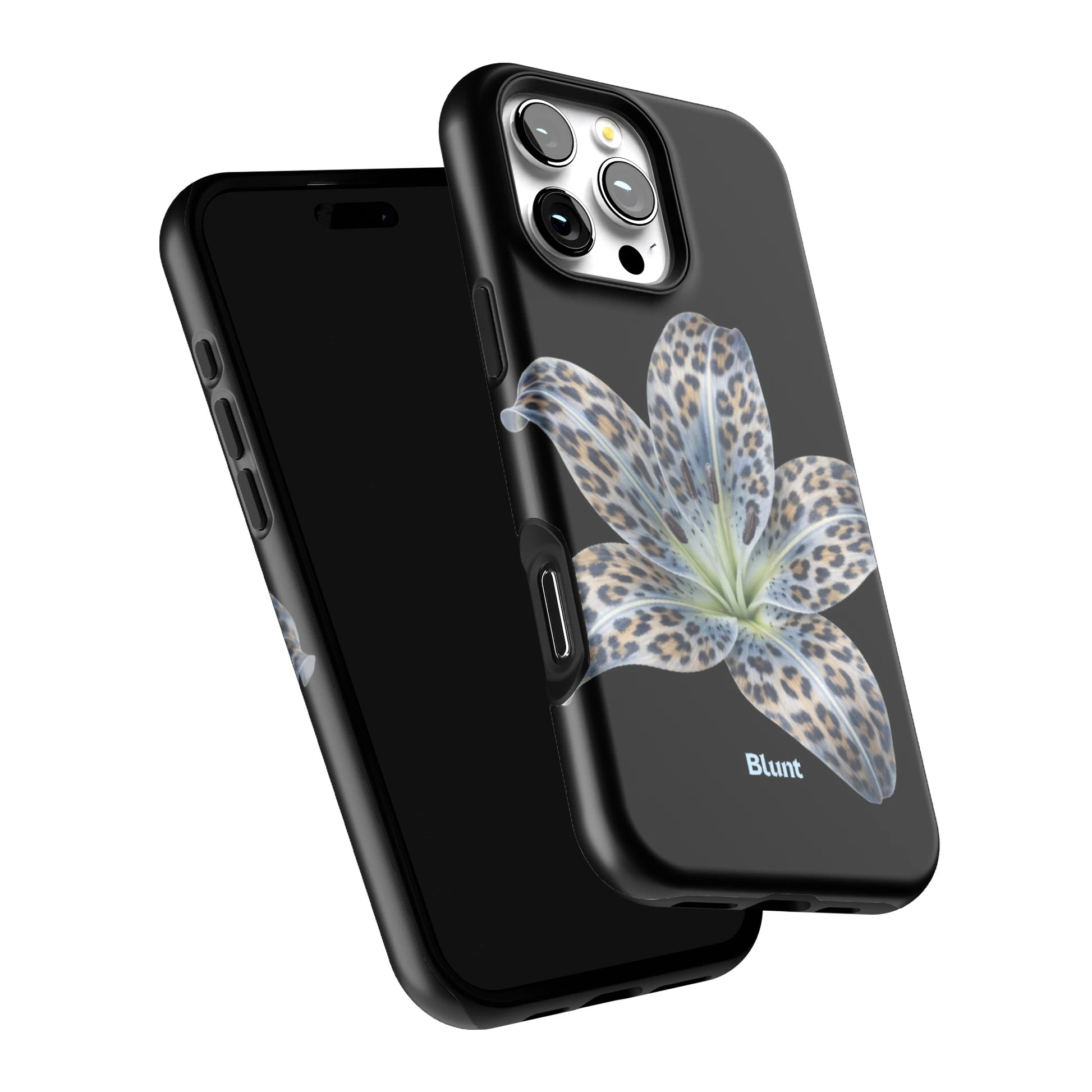 Blue-Leopard-Bloom-iphone-case-iPhone 16 Pro Max-5