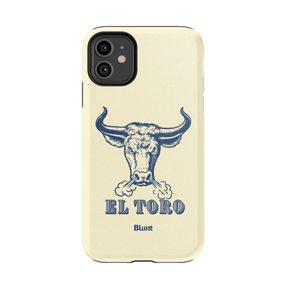Toro Blanco iPhone Case