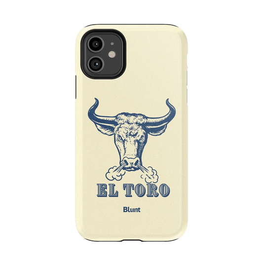 Toro Blanco iPhone Case
