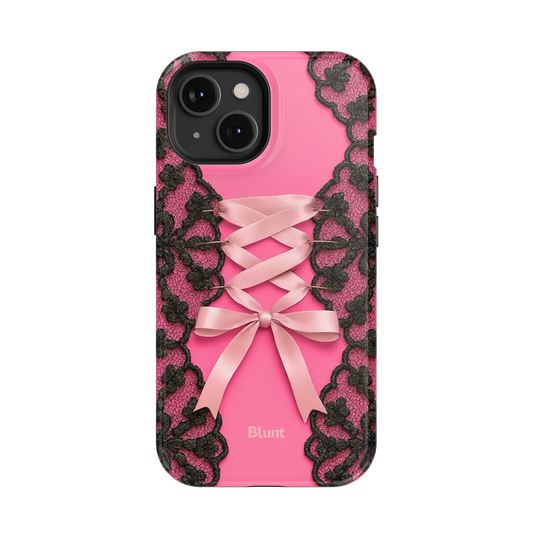 Pink Corset iPhone Case