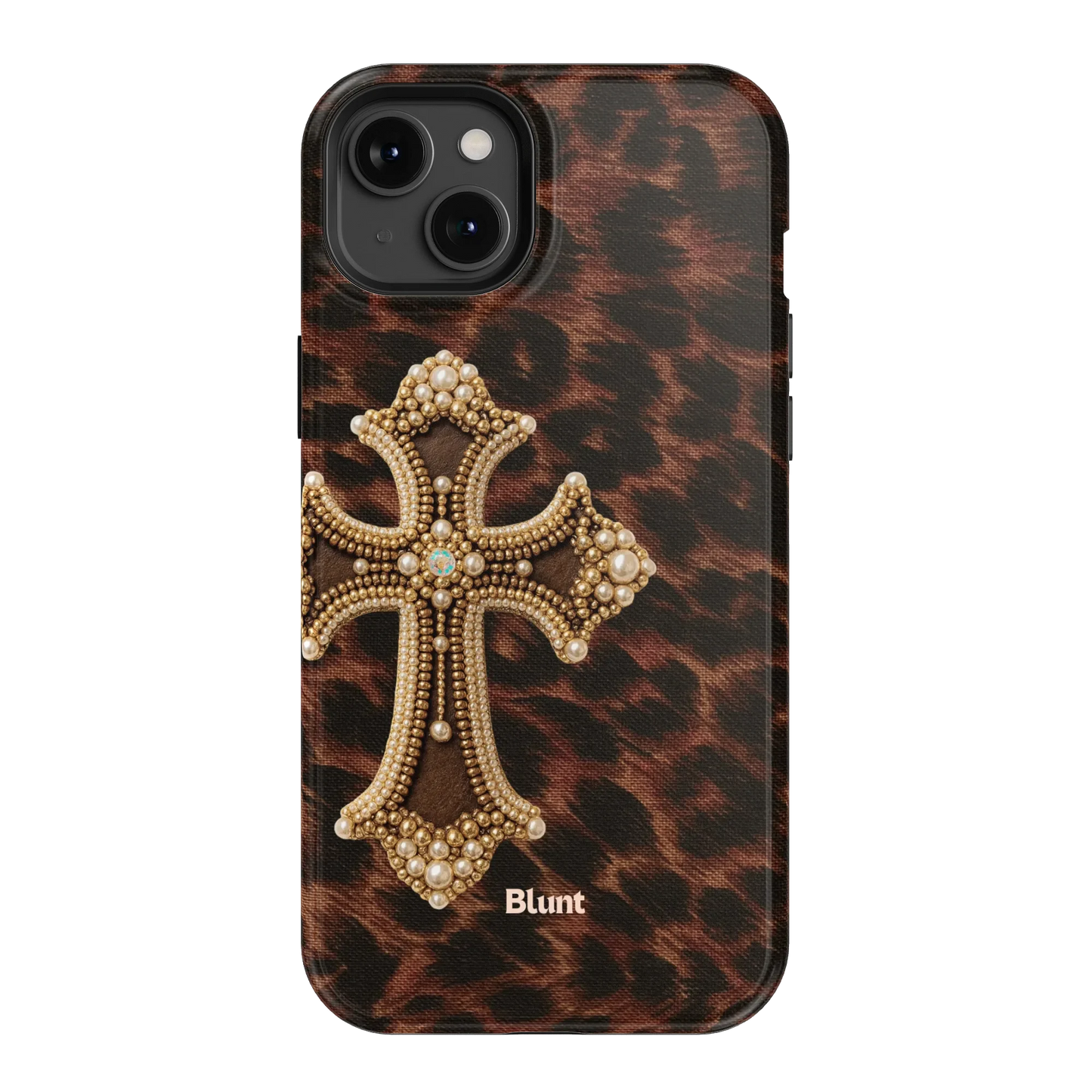 Bedazzled Cross iPhone Case