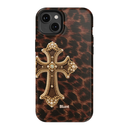 Bedazzled Cross iPhone Case