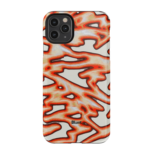 Molten Grid iPhone Case