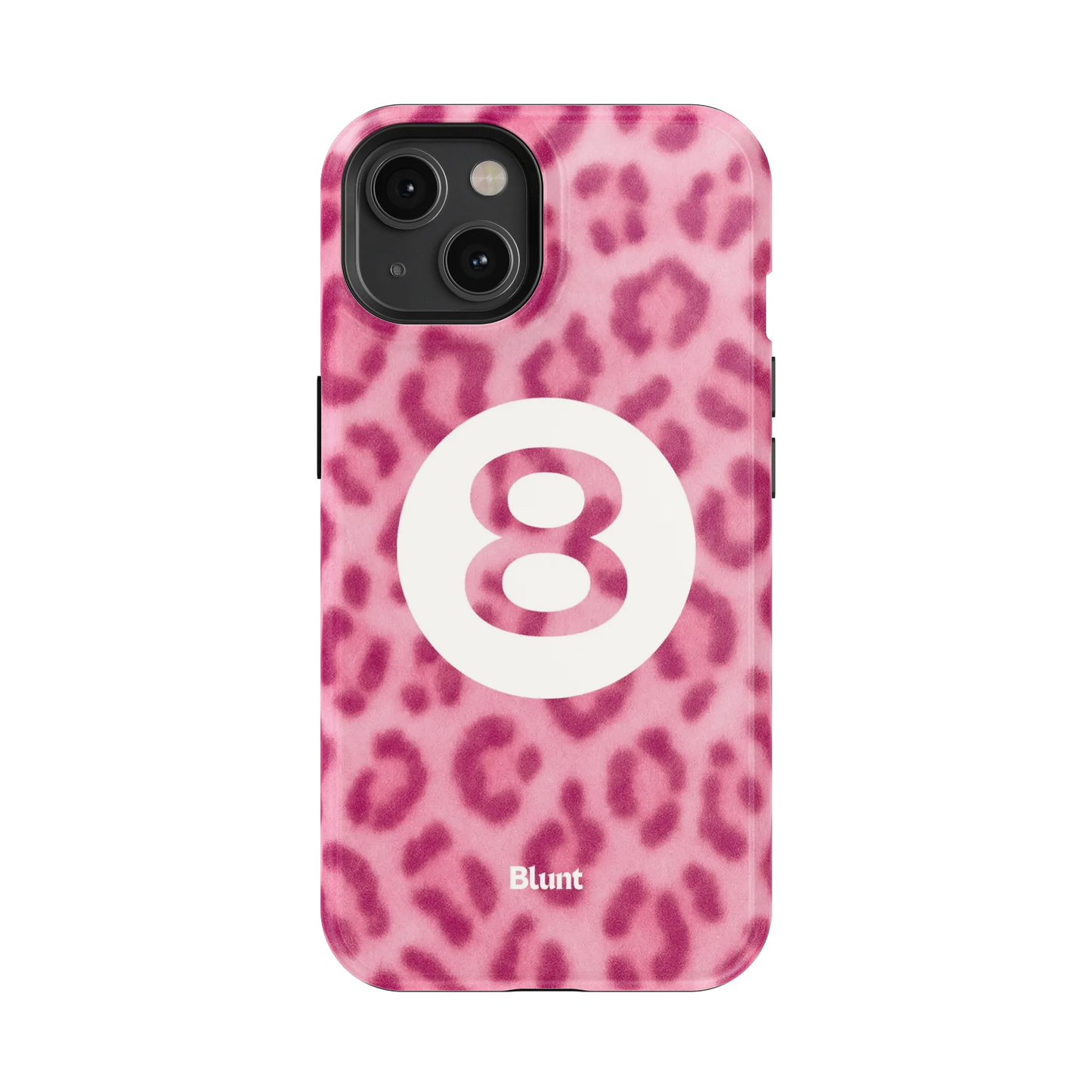 Pink Cheetah Magic 8 iPhone Case