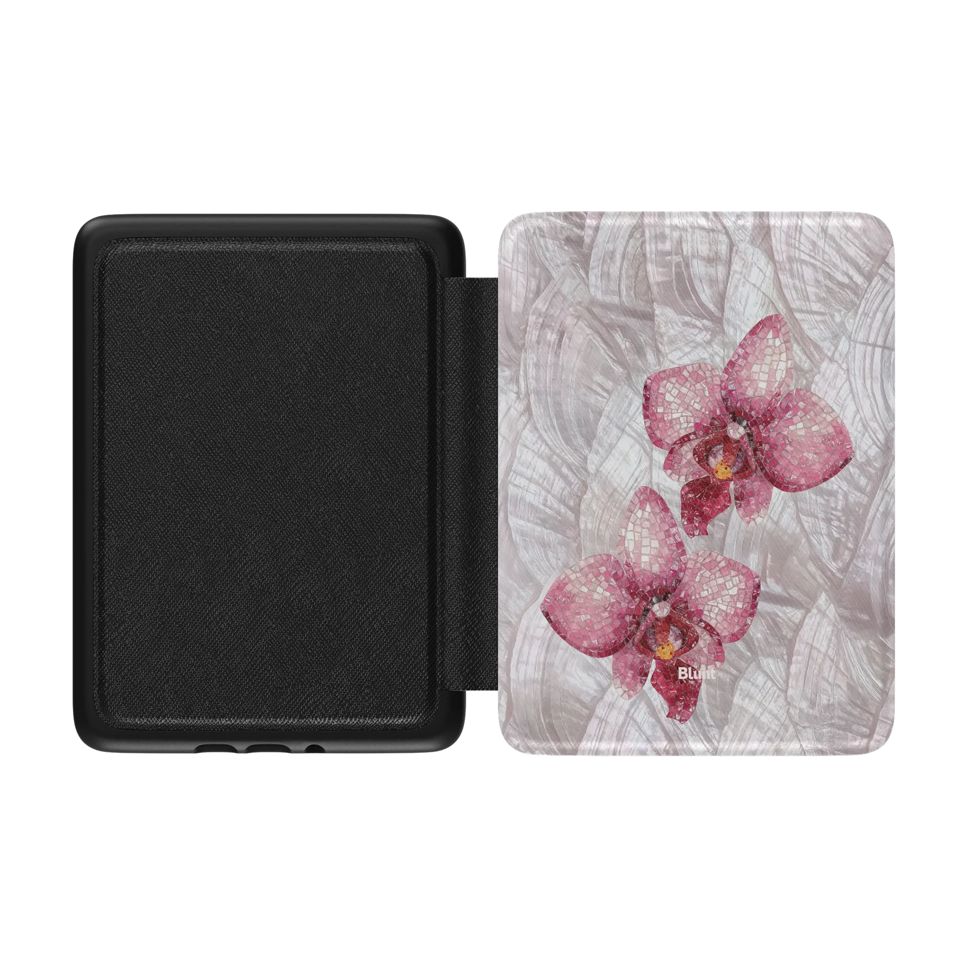 Pink-Mosaic-Orchids-kindle-case-Kindle Paperwhite/Colorsoft 7-3