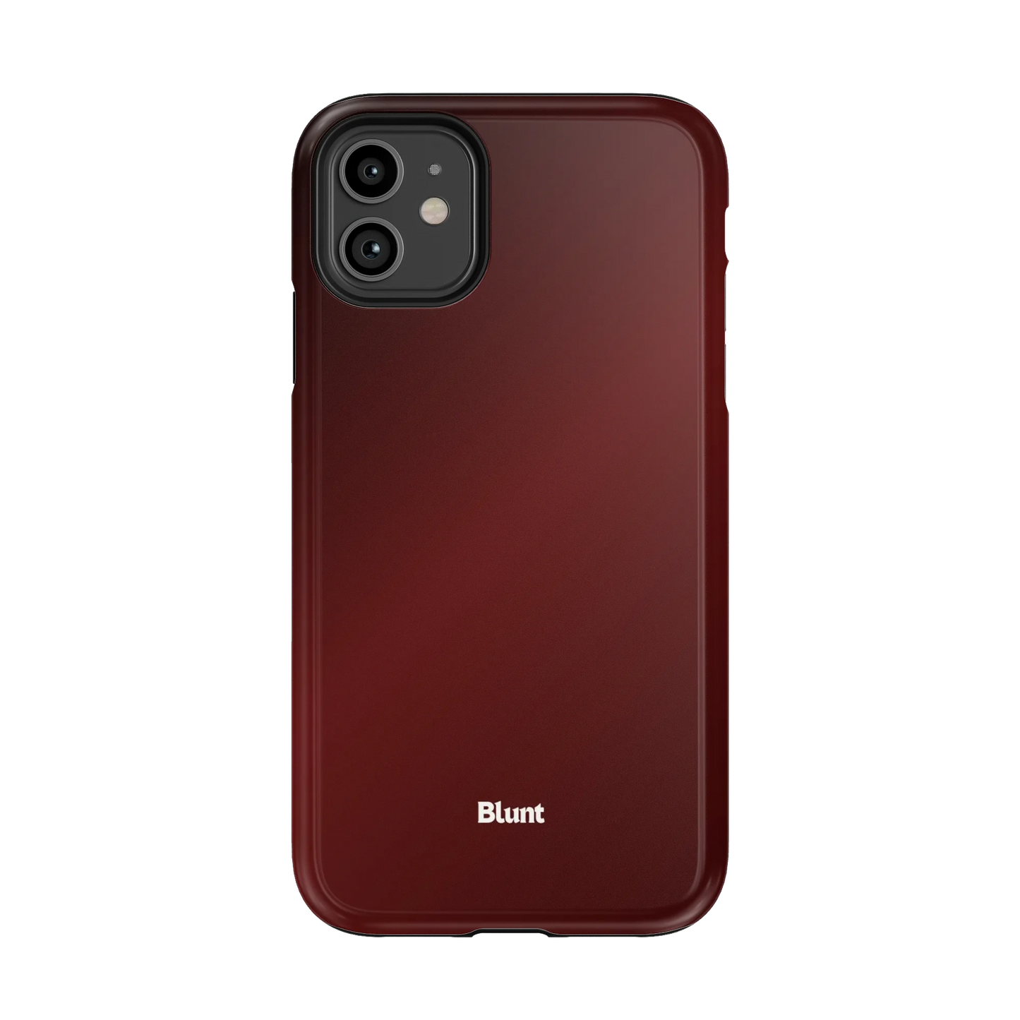 Oxblood iPhone Case