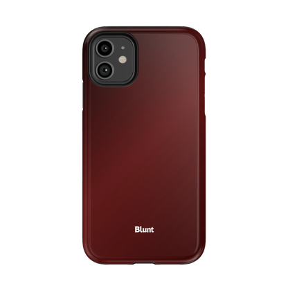 Oxblood iPhone Case