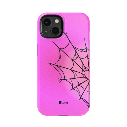 Pink Web iPhone Case